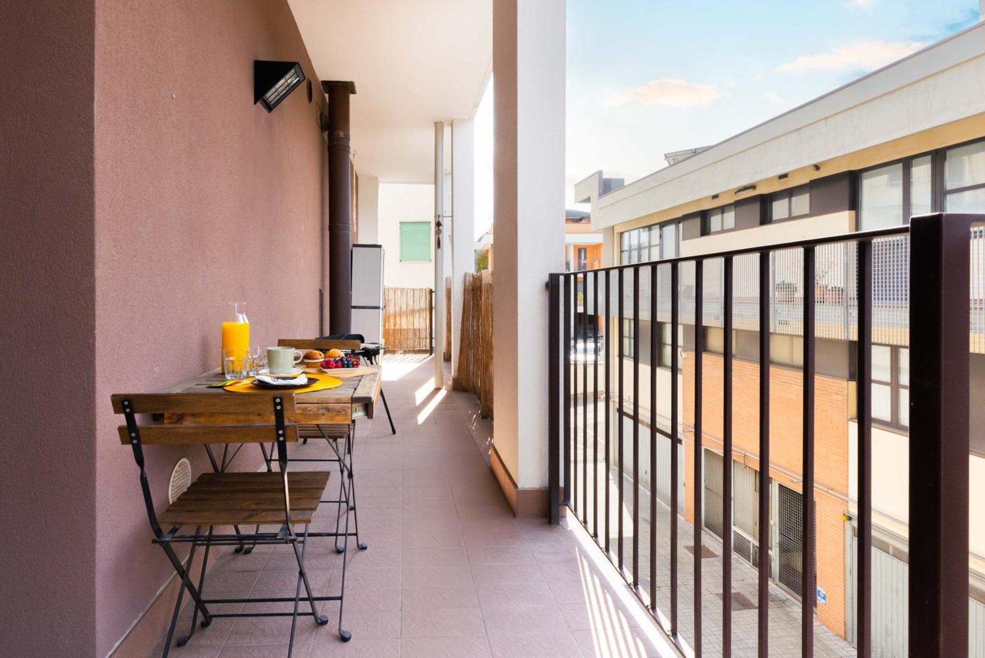 Terrace Milan Con Parcheggio Incluso Appartement Buitenkant foto