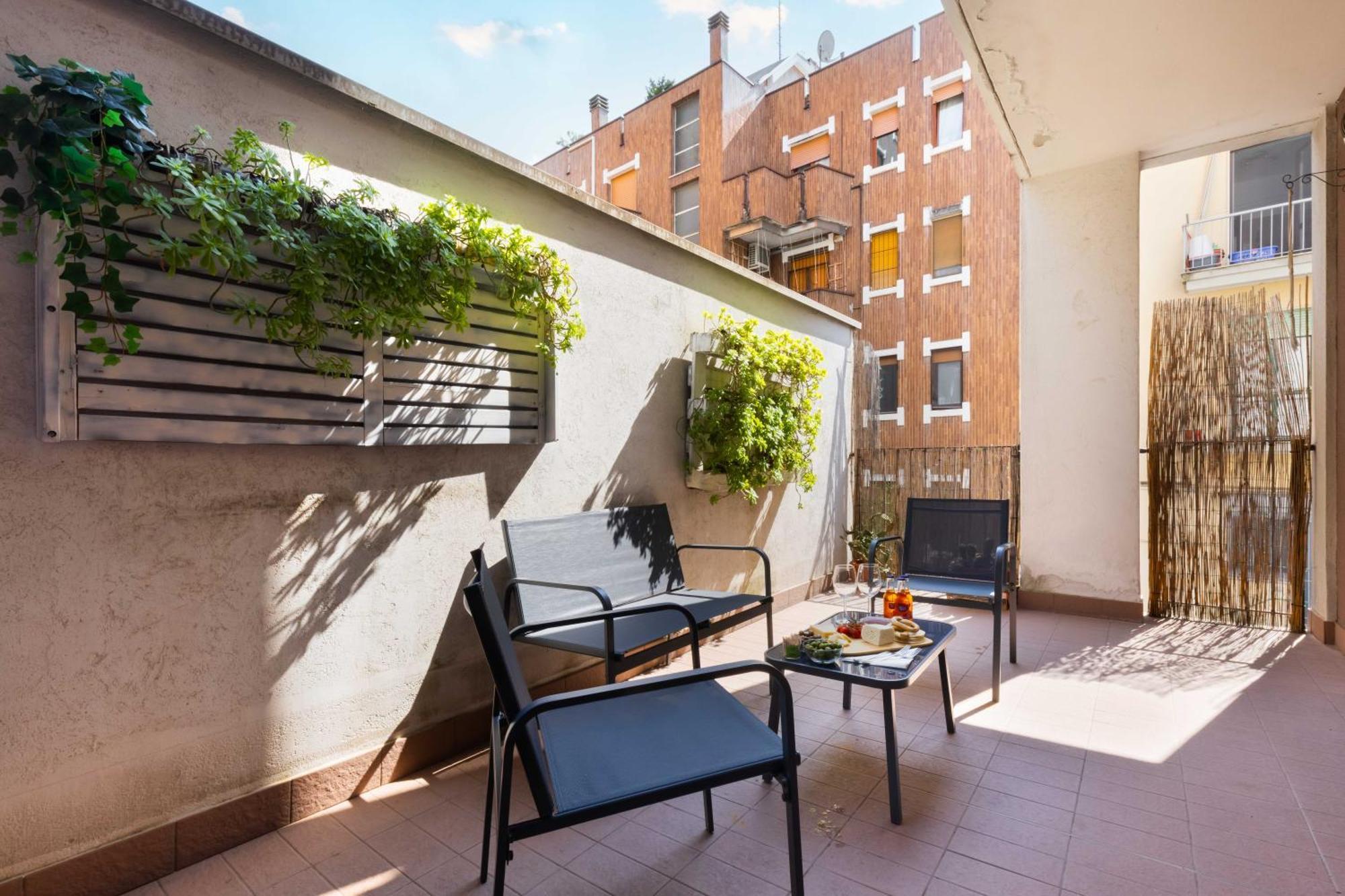 Terrace Milan Con Parcheggio Incluso Appartement Buitenkant foto